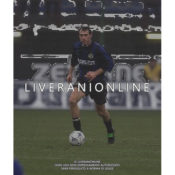 07-12-2000 INTER HERTA BERLINO COPPA UEFA NELLA FOTO LAURENT BLANC AG ALDO LIVERANI SAS