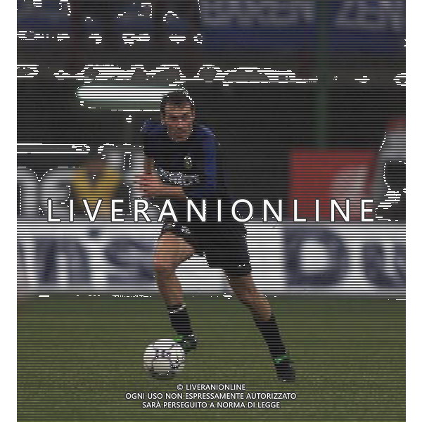 07-12-2000 INTER HERTA BERLINO COPPA UEFA NELLA FOTO LAURENT BLANC AG ALDO LIVERANI SAS