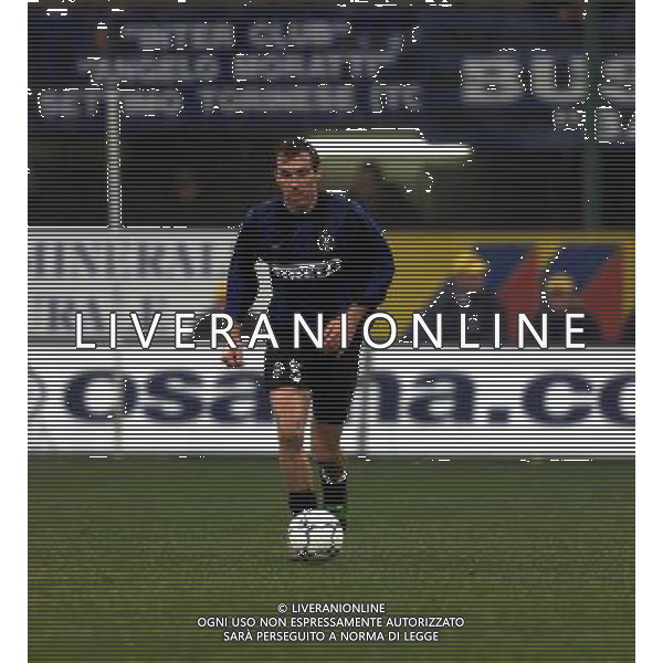 07-12-2000 INTER HERTA BERLINO COPPA UEFA NELLA FOTO LAURENT BLANC AG ALDO LIVERANI SAS
