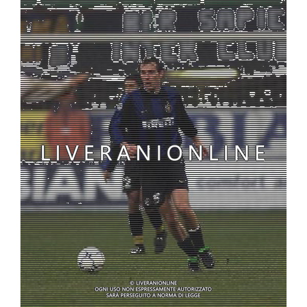 07-12-2000 INTER HERTA BERLINO COPPA UEFA NELLA FOTO LAURENT BLANC AG ALDO LIVERANI SAS