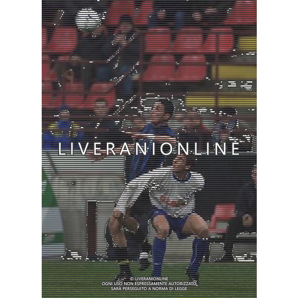07-12-2000 INTER HERTA BERLINO COPPA UEFA NELLA FOTO BRUNO CIRILLO AG ALDO LIVERANI SAS