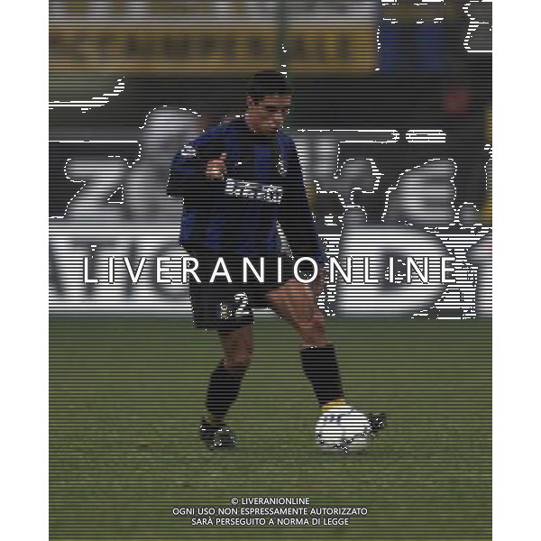 07-12-2000 INTER HERTA BERLINO COPPA UEFA NELLA FOTO IVAN RAMIRO CORDOBA AG ALDO LIVERANI SAS