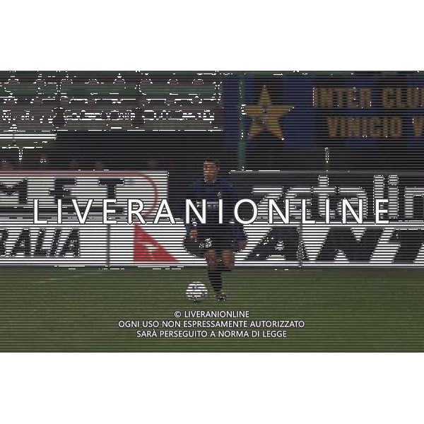 07-12-2000 INTER HERTA BERLINO COPPA UEFA NELLA FOTO IVAN CORDOBA AG ALDO LIVERANI SAS