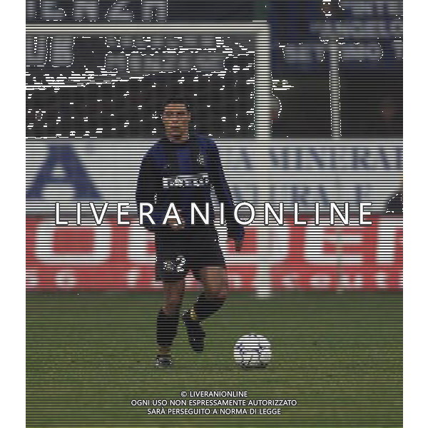 07-12-2000 INTER HERTA BERLINO COPPA UEFA NELLA FOTO IVAN RAMIRO CORDOBA AG ALDO LIVERANI SAS