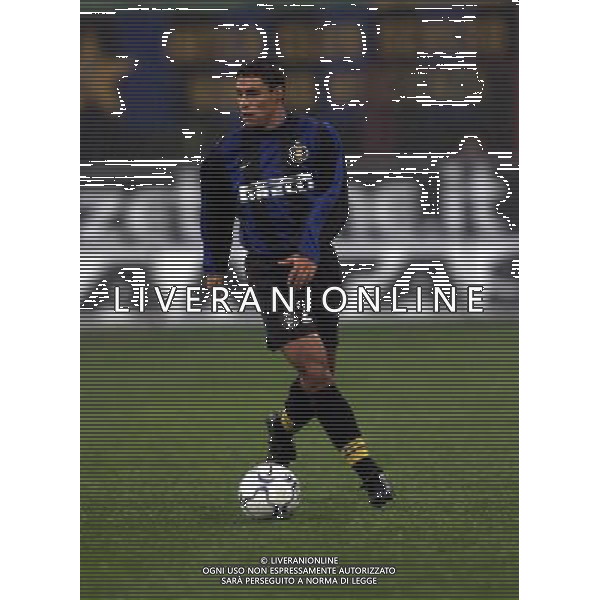 07-12-2000 INTER HERTA BERLINO COPPA UEFA NELLA FOTO IVAN RAMIRO CORDOBA AG ALDO LIVERANI SAS