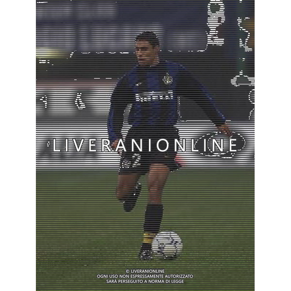 07-12-2000 INTER HERTA BERLINO COPPA UEFA NELLA FOTO IVAN RAMIRO CORDOBA AG ALDO LIVERANI SAS