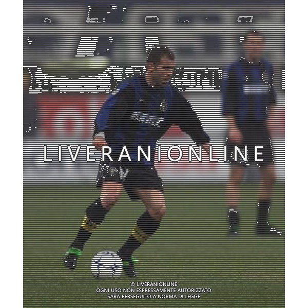 07-12-2000 INTER HERTA BERLINO COPPA UEFA NELLA FOTO LUIGI DI BIAGIO AG ALDO LIVERANI SAS