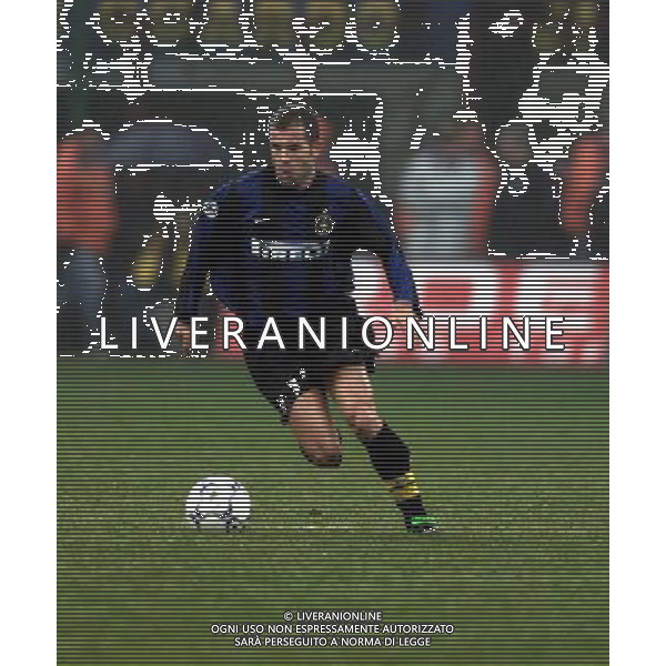 07-12-2000 INTER HERTA BERLINO COPPA UEFA NELLA FOTO LUIGI DI BIAGIO AG ALDO LIVERANI SAS