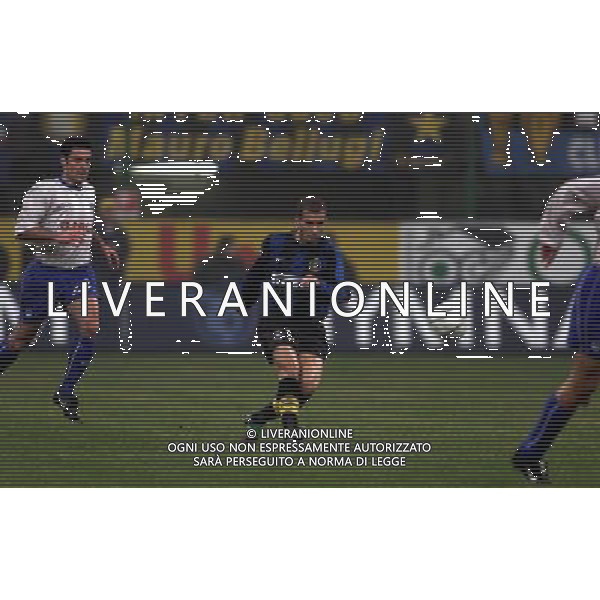 07-12-2000 INTER HERTA BERLINO COPPA UEFA NELLA FOTO LUIGI DI BIAGIO AG ALDO LIVERANI SAS