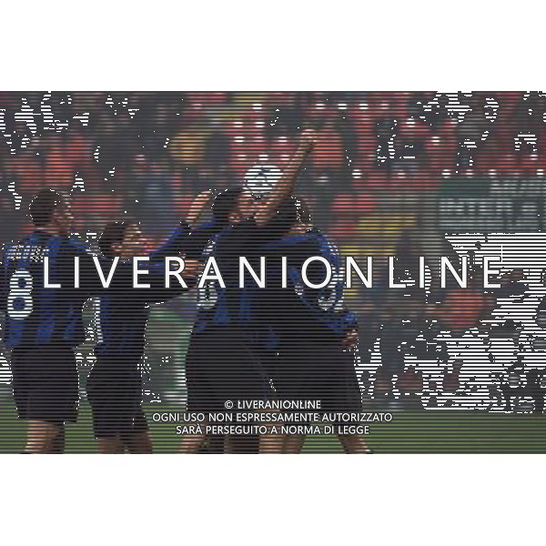 07-12-2000 INTER HERTA BERLINO COPPA UEFA NELLA FOTO AG ALDO LIVERANI SAS