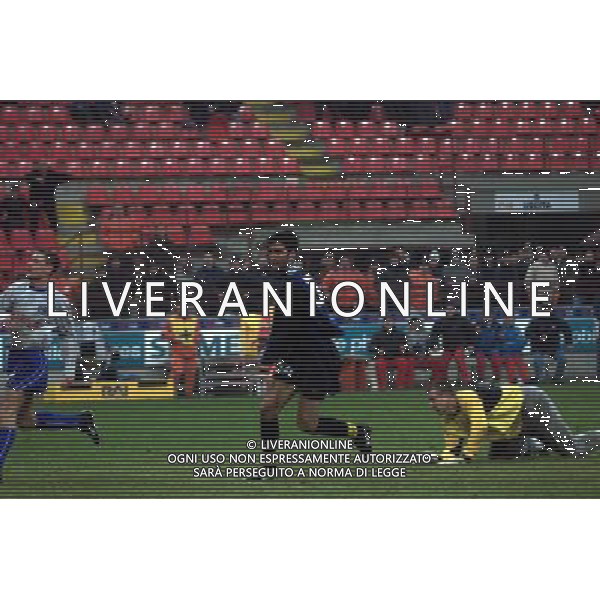 07-12-2000 INTER HERTA BERLINO COPPA UEFA NELLA FOTO HAKAN SUKUR GOAL AG ALDO LIVERANI SAS