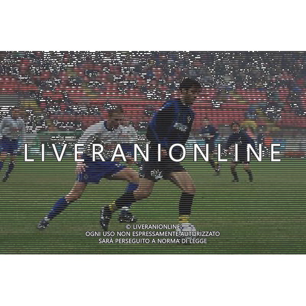 07-12-2000 INTER HERTA BERLINO COPPA UEFA NELLA FOTO HAKAN SUKUR AG ALDO LIVERANI SAS
