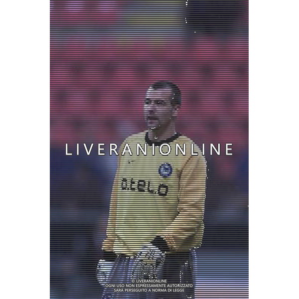 07-12-2000 INTER HERTA BERLINO COPPA UEFAâ€¨NELLA FOTO GÃ¡bor Ferenc KirÃ¡lyâ€¨AG ALDO LIVERANI SAS