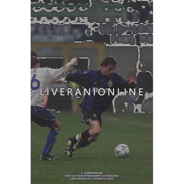 07-12-2000 INTER HERTA BERLINO COPPA UEFA NELLA FOTO FABIO MACELLARI AG ALDO LIVERANI SAS