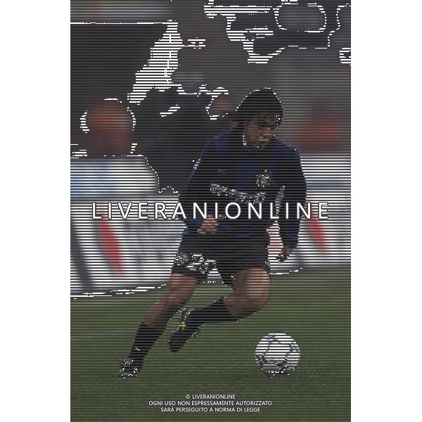 07-12-2000 INTER HERTA BERLINO COPPA UEFA NELLA FOTO ALVARO RECOBA AG ALDO LIVERANI SAS
