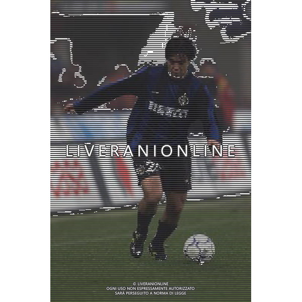 07-12-2000 INTER HERTA BERLINO COPPA UEFA NELLA FOTO ALVARO RECOBA AG ALDO LIVERANI SAS