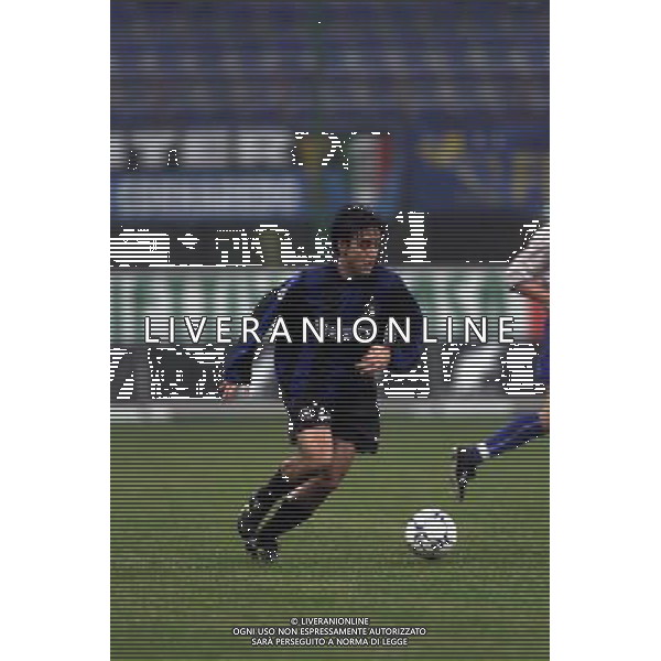07-12-2000 INTER HERTA BERLINO COPPA UEFA NELLA FOTO ALVARO RECOBA AG ALDO LIVERANI SAS