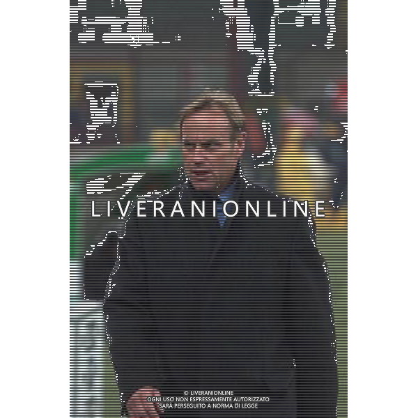 07-12-2000 INTER HERTA BERLINO COPPA UEFAâ€¨NELLA FOTO ROEBER JURGEN ALLENATORE HERTA BERLINOâ€¨AG ALDO LIVERANI SAS
