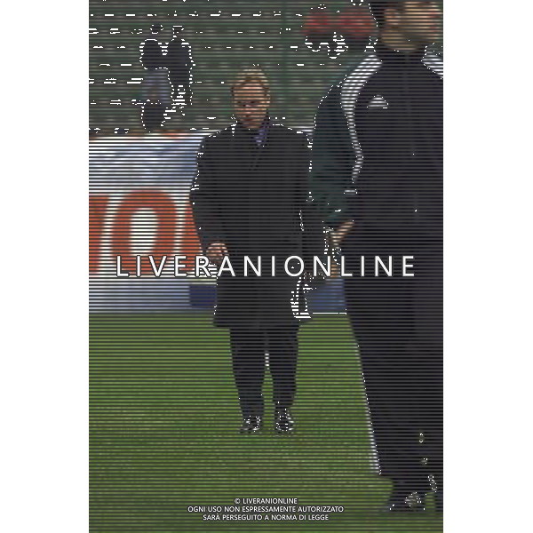 07-12-2000 INTER HERTA BERLINO COPPA UEFAâ€¨NELLA FOTO ROEBER JURGEN ALLENATORE HERTA BERLINOâ€¨AG ALDO LIVERANI SAS