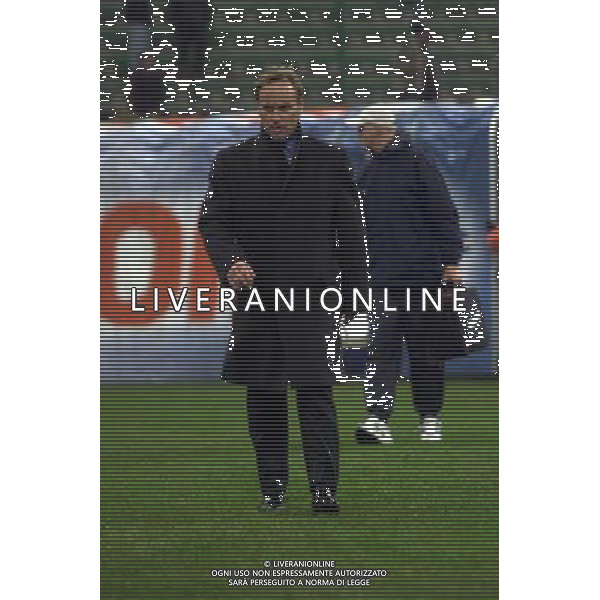 07-12-2000 INTER HERTA BERLINO COPPA UEFAâ€¨NELLA FOTO ROEBER JURGEN ALLENATORE HERTA BERLINOâ€¨AG ALDO LIVERANI SAS
