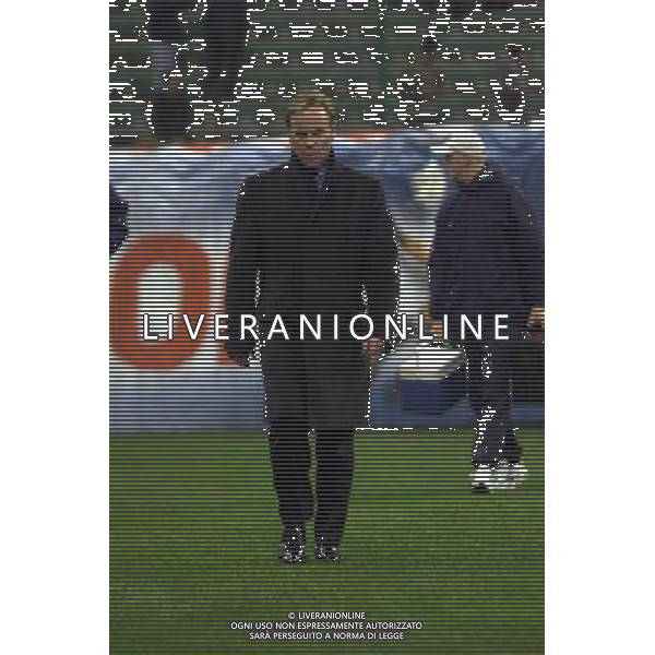 07-12-2000 INTER HERTA BERLINO COPPA UEFAâ€¨NELLA FOTO ROEBER JURGEN ALLENATORE HERTA BERLINOâ€¨AG ALDO LIVERANI SAS