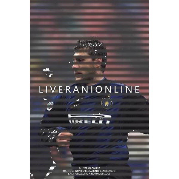 07-12-2000 INTER HERTA BERLINO COPPA UEFA NELLA FOTO CHRISTIAN VIERI AG ALDO LIVERANI SAS