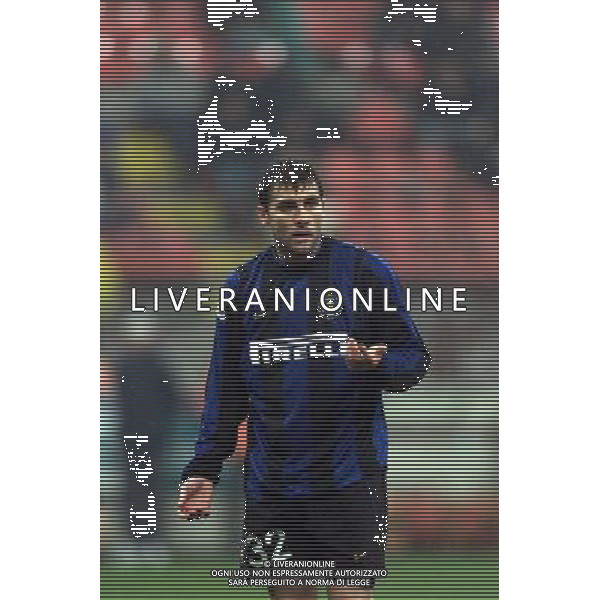 07-12-2000 INTER HERTA BERLINO COPPA UEFA NELLA FOTO CHRISTIAN VIERI AG ALDO LIVERANI SAS