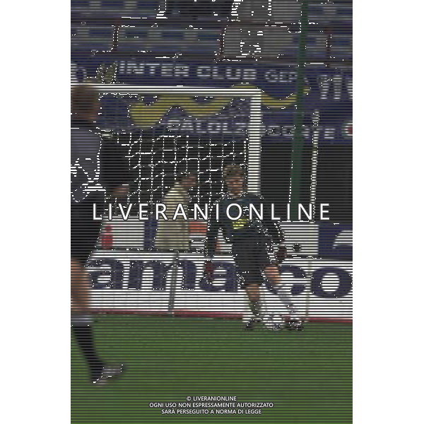 26 OTTOBRE 2000 SECONDO TURNO ANDATA INTER VITESSE COPPA UEFA NELLA FOTO EDWIN ZOETEBIER AG ALDO LIVERANI SAS