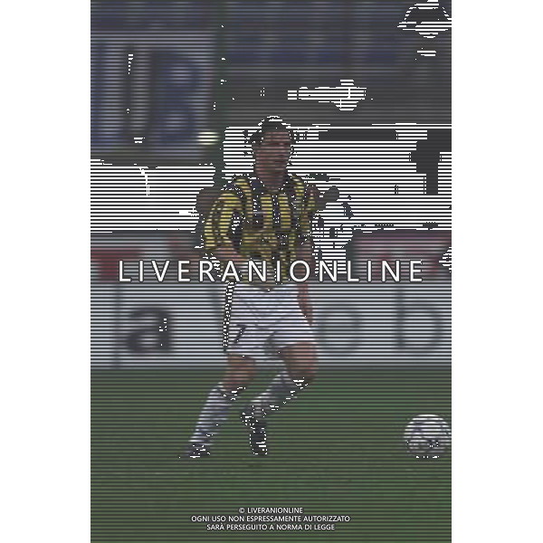 26 OTTOBRE 2000 SECONDO TURNO ANDATA INTER VITESSE COPPA UEFA NELLA FOTO MARK VAN HINTUM AG ALDO LIVERANI SAS