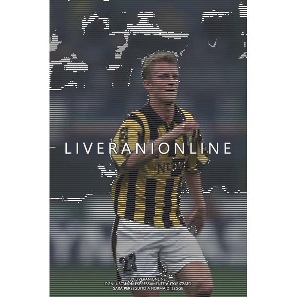 26 OTTOBRE 2000 SECONDO TURNO ANDATA INTER VITESSE COPPA UEFA NELLA FOTO REMCO VAN DER SCHAFF AG ALDO LIVERANI SAS
