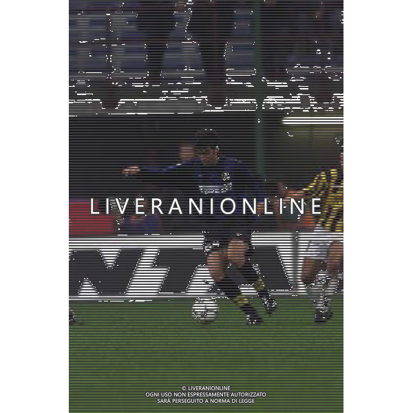 26 OTTOBRE 2000 SECONDO TURNO ANDATA INTER VITESSE COPPA UEFA NELLA FOTO HAKAN SUKUR AG ALDO LIVERANI SAS