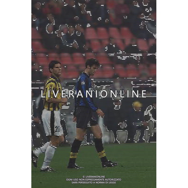 26 OTTOBRE 2000 SECONDO TURNO ANDATA INTER VITESSE COPPA UEFA NELLA FOTO HAKAN SUKUR AG ALDO LIVERANI SAS