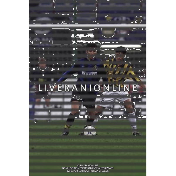 26 OTTOBRE 2000 SECONDO TURNO ANDATA INTER VITESSE COPPA UEFA NELLA FOTO HAKAN SUKUR AG ALDO LIVERANI SAS