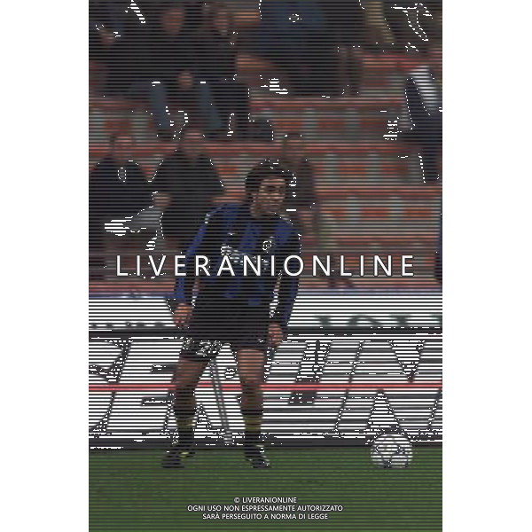 26 OTTOBRE 2000 SECONDO TURNO ANDATA INTER VITESSE COPPA UEFA NELLA FOTO ALVARO RECOBA AG ALDO LIVERANI SAS