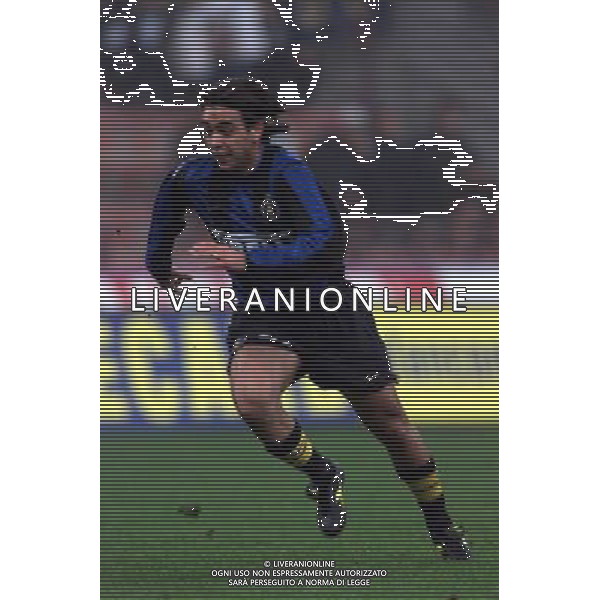 26 OTTOBRE 2000 SECONDO TURNO ANDATA INTER VITESSE COPPA UEFA NELLA FOTO ALVARO RECOBA AG ALDO LIVERANI SAS
