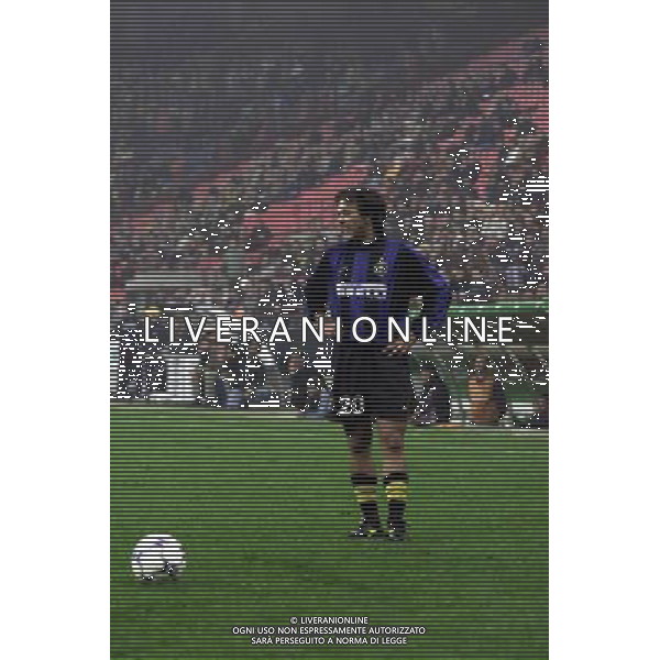26 OTTOBRE 2000 SECONDO TURNO ANDATA INTER VITESSE COPPA UEFA NELLA FOTO ALVARO RECOBA AG ALDO LIVERANI SAS
