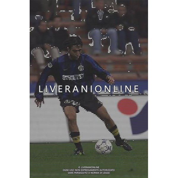 26 OTTOBRE 2000 SECONDO TURNO ANDATA INTER VITESSE COPPA UEFA NELLA FOTO ALVARO RECOBA AG ALDO LIVERANI SAS