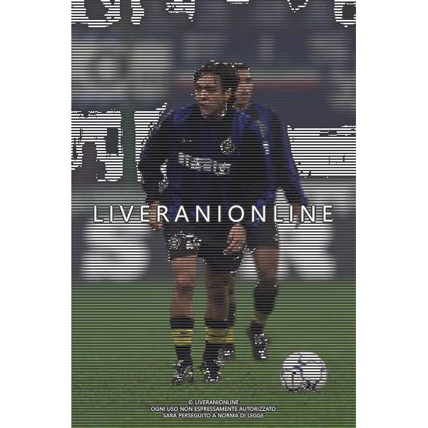 26 OTTOBRE 2000 SECONDO TURNO ANDATA INTER VITESSE COPPA UEFA NELLA FOTO ALVARO RECOBA AG ALDO LIVERANI SAS