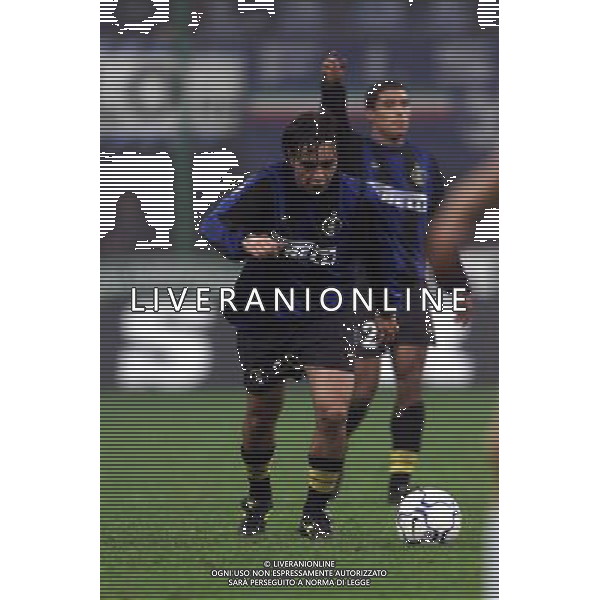 26 OTTOBRE 2000 SECONDO TURNO ANDATA INTER VITESSE COPPA UEFA NELLA FOTO ALVARO RECOBA AG ALDO LIVERANI SAS