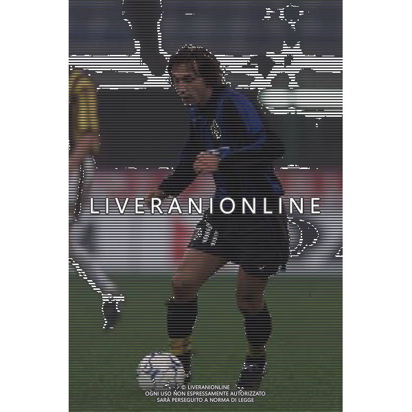 26 OTTOBRE 2000 SECONDO TURNO ANDATA INTER VITESSE COPPA UEFA NELLA FOTO ANDREA PIRLO AG ALDO LIVERANI SAS