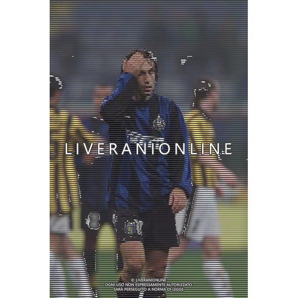 26 OTTOBRE 2000 SECONDO TURNO ANDATA INTER VITESSE COPPA UEFA NELLA FOTO ANDREA PIRLO AG ALDO LIVERANI SAS