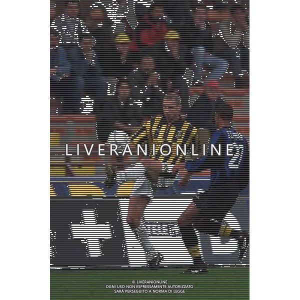26 OTTOBRE 2000 SECONDO TURNO ANDATA INTER VITESSE COPPA UEFA NELLA FOTO BOB PEETERS AG ALDO LIVERANI SAS