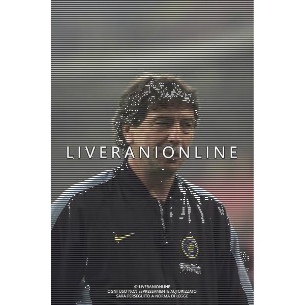 26 OTTOBRE 2000 SECONDO TURNO ANDATA INTER VITESSE COPPA UEFA NELLA FOTO STEFANO D\'OTTAVIO PREPARATORE ATLETICO AG ALDO LIVERANI SAS