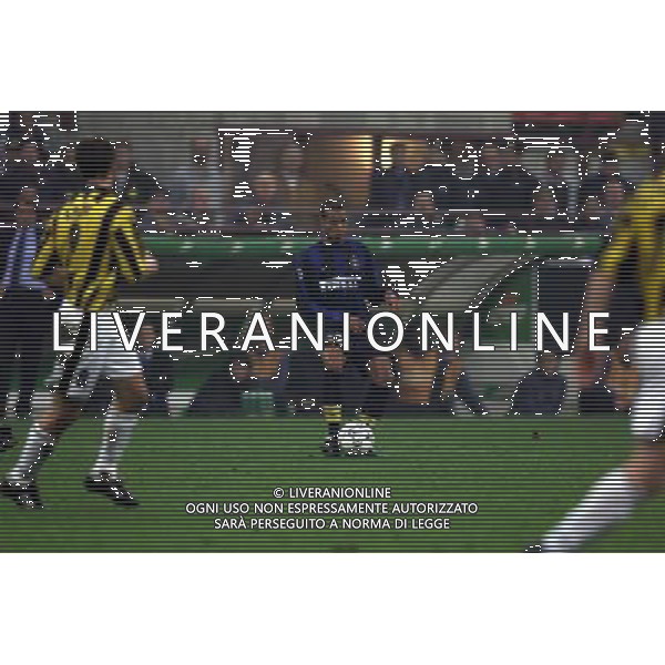 26 OTTOBRE 2000 SECONDO TURNO ANDATA INTER VITESSE COPPA UEFA NELLA FOTO MATTEO FERRARI AG ALDO LIVERANI SAS