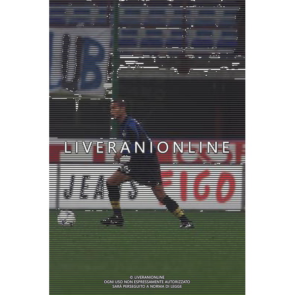 26 OTTOBRE 2000 SECONDO TURNO ANDATA INTER VITESSE COPPA UEFA NELLA FOTO MATTEO FERRARI AG ALDO LIVERANI SAS