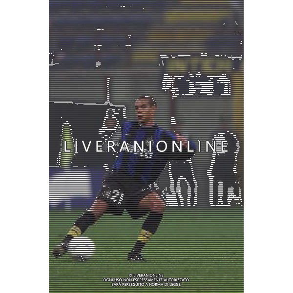 26 OTTOBRE 2000 SECONDO TURNO ANDATA INTER VITESSE COPPA UEFA NELLA FOTO MATTEO FERRARI AG ALDO LIVERANI SAS