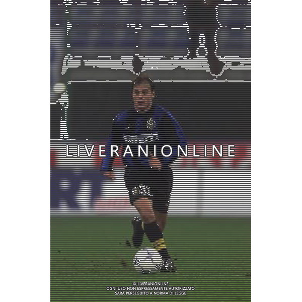 26 OTTOBRE 2000 SECONDO TURNO ANDATA INTER VITESSE COPPA UEFA NELLA FOTO FRANCISCO FARINOS AG ALDO LIVERANI SAS