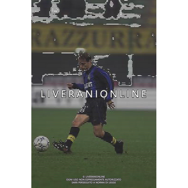 26 OTTOBRE 2000 SECONDO TURNO ANDATA INTER VITESSE COPPA UEFA NELLA FOTO FRANCISCO FARINOS AG ALDO LIVERANI SAS