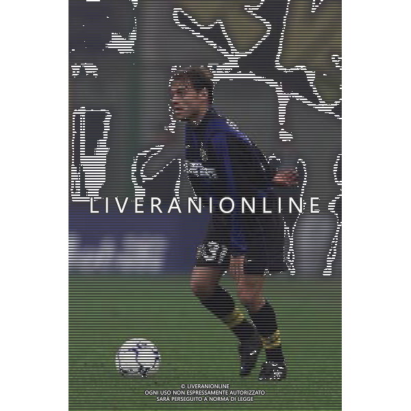 26 OTTOBRE 2000 SECONDO TURNO ANDATA INTER VITESSE COPPA UEFA NELLA FOTO FRANCISCO FARINOS AG ALDO LIVERANI SAS