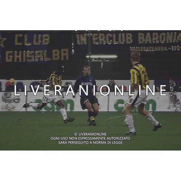 26 OTTOBRE 2000 SECONDO TURNO ANDATA INTER VITESSE COPPA UEFA NELLA FOTO LUIGI DI BIAGIO AG ALDO LIVERANI SAS